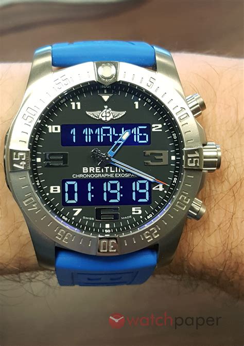 breitling cockpit b55 connected price|breitling exospace b55 review.